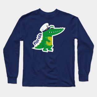 Florida Alligator Long Sleeve T-Shirt